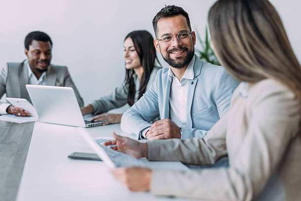 istock Business persons on meeting in the office. 2221050323