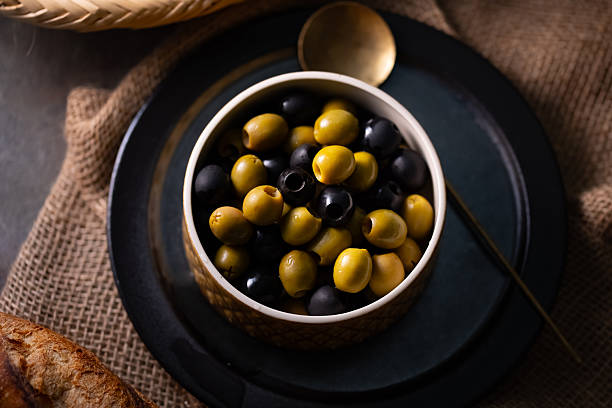 istock Green and Black Olives 2221050679