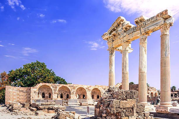 istock Temple of Apollo in Side, Turkey 2221055592