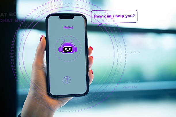 istock A.I., Chat with AI, Artificial Intelligence. Woman is holding a smartphone chatting with an intelligent artificial intelligence 2221061842