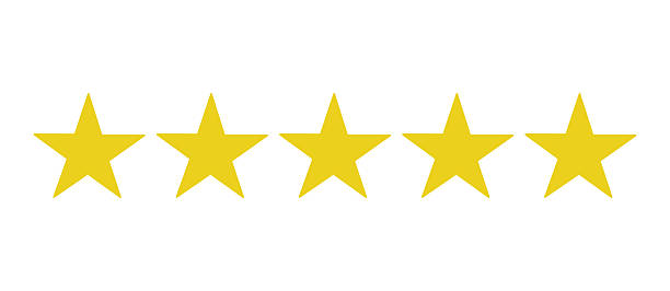 istock five-star review symbol isolated on a white background, indicating excellence and superiority, perfect for rating systems and customer feedback graphics 2221063307