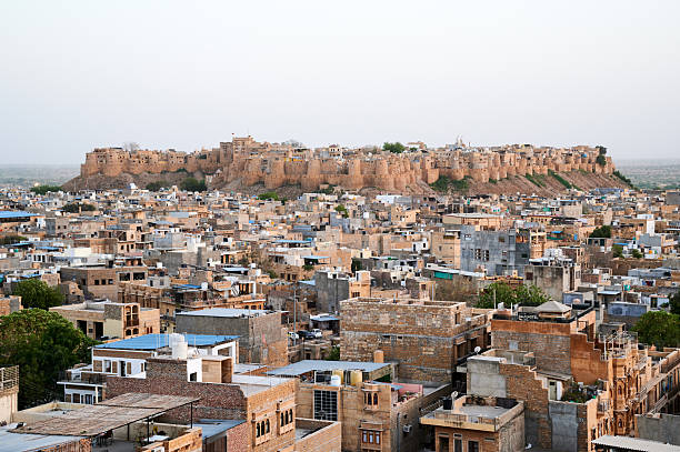istock Panoramic view of Jaisalmer Fort, a World Heritage Site 2221064879