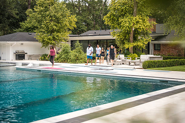 istock Diverse Group Engages in Poolside Rehabilitation Exercises 2221064950