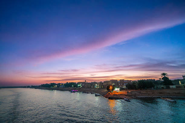 Shot from a Nile cruise ship