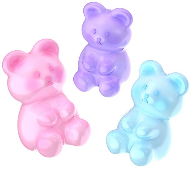 3D Cute sweet and dessert illustration for decorative