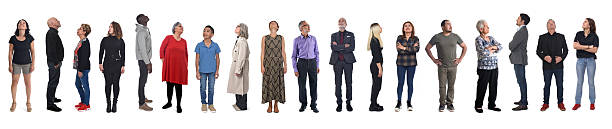 istock large group o people standing and looking up on whoite background 2221108277