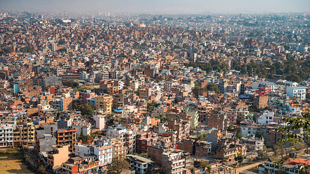 istock Kathmandu city view from the mountain. 2221108529