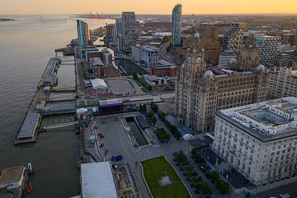 istock Liverpool cityscape at Sunrise 2221108844