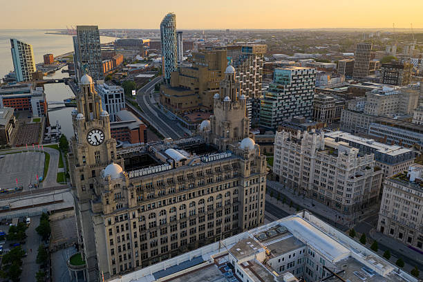 istock Liverpool cityscape at Sunrise 2221109021