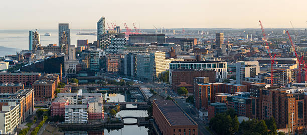 istock Liverpool city skyline panorama 2221109450