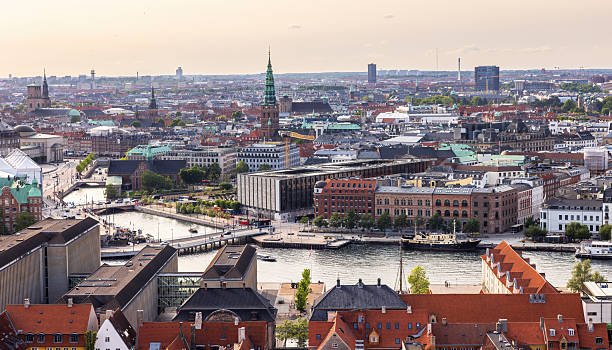 istock Panoramic view of Copenhagen 2221138344