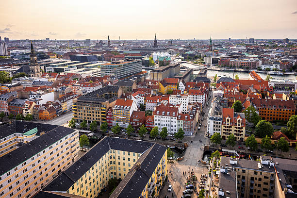 istock Panoramic view of Copenhagen 2221138360