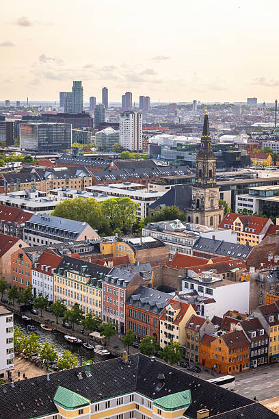 istock Panoramic view of Copenhagen 2221138362