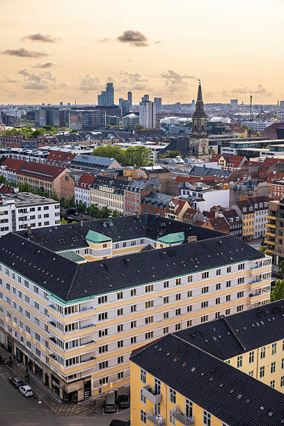 istock Panoramic view of Copenhagen 2221138396