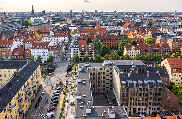 istock Panoramic view of Copenhagen 2221138528