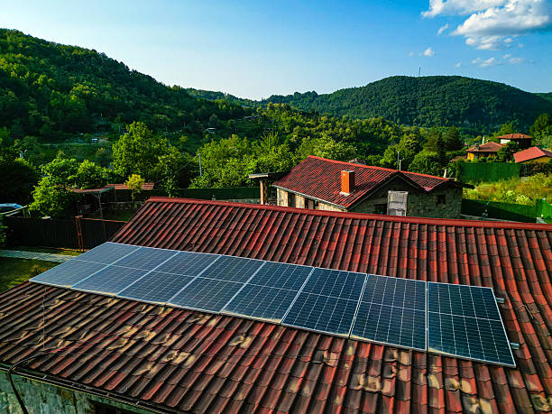 istock Solar Power System, Home Solar Power Supply, Renewable and Sustainable Energy 2221141946