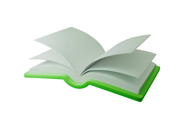 istock 3d Open book vector illustration with vibrant green hardcover. Ideal for education, literature, and knowledge-themed designs. Perfect for e-learning or academic content. 2221143019