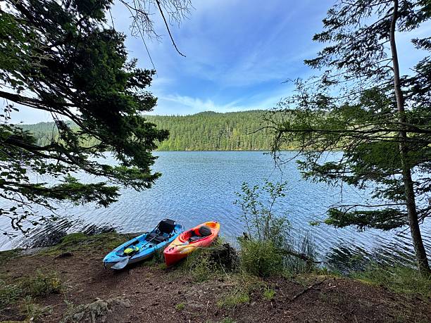 istock Kayaking on Mountain Lake, Orcas Island 2221147694