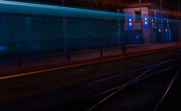 istock Long exposure of the subway at night 2221149476