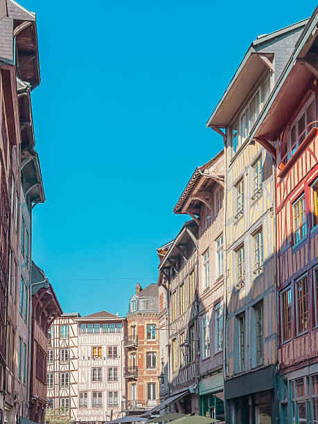 istock Cultural Heritage Explored: Roaming Through Rouen's Timeless Street Scenes 2221151692