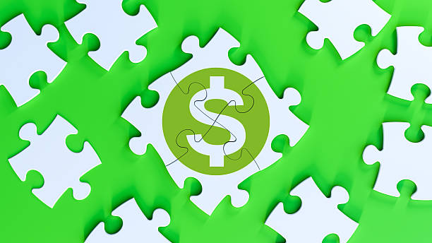 Financial Puzzle Dollar Sign