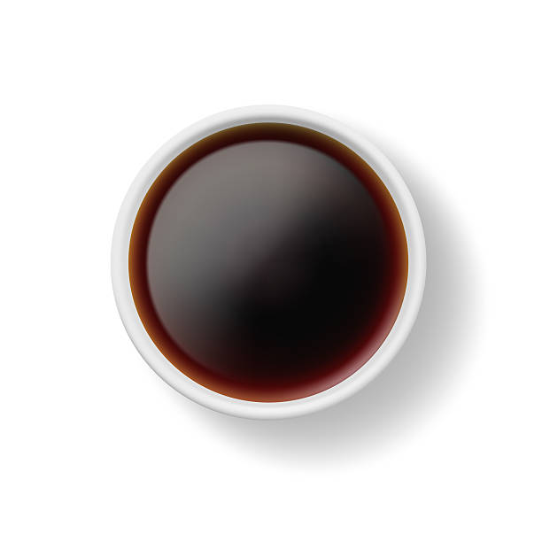 istock Soy sauce in bowl, dip seasoning 2221159130