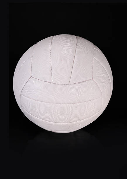 istock New Volleyball Ball Studio Shot And Isolated On Black 2221162967