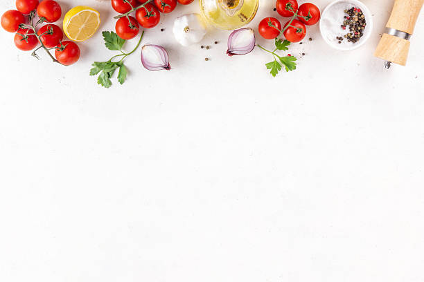 istock Ingredients for cooking food on the white background 2221173241