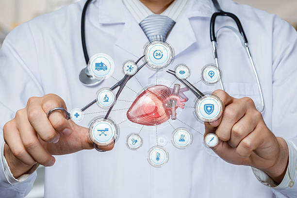 istock Doctor showcases heart health tech. 2221180709