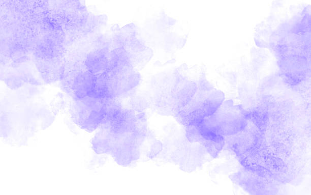Abstract watercolor on white background