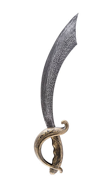 istock Pirate saber isolated on white background with clipping path 2221185329
