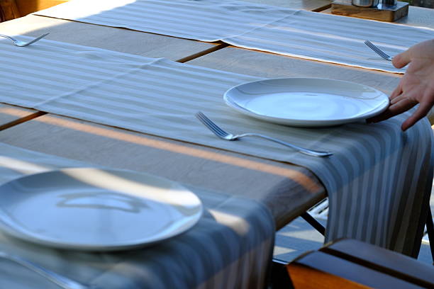 Thai or Chinese cuisine restaurant table..More FOOD And Table Setting images: