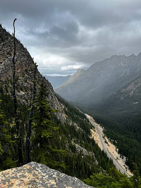 istock Highway 20 from the Washington Pass overlook 2221208548