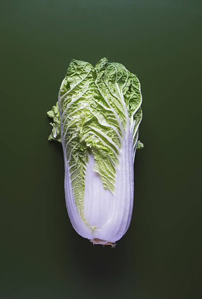 Fresh organic chinese cabbage ready for cooking