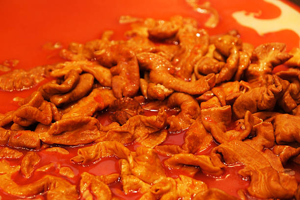 braised pork intestines, Chinese food