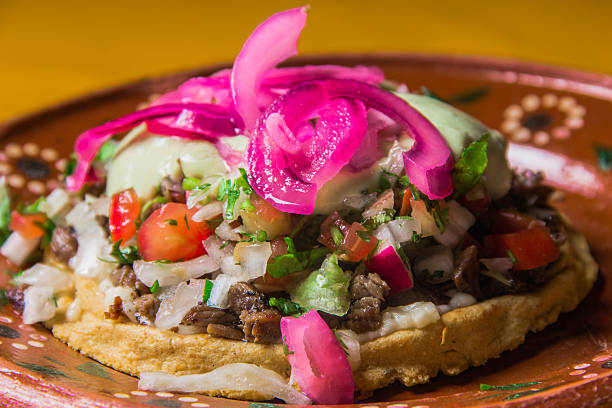 Vibrant Sope with Fresh Ingredients and Sauces