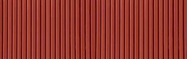 istock Metal roof red 2221234230