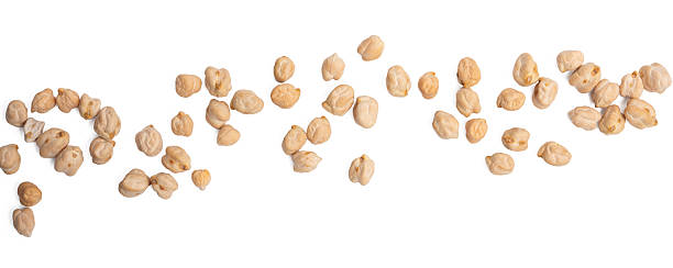 istock The High-resolution photo of chickpeas isolate on white background 2221250327