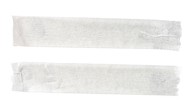 istock The White marking tape paper in Equals sign shape isolate on white 2221250997