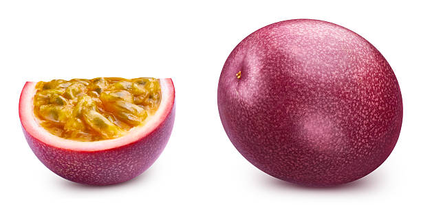 istock Passion maracuya fruit isolated on white background 2221270897