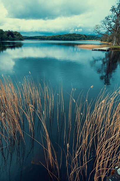 Lake sävelången on a sunny day