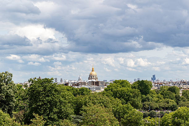 istock View of Paris Skyline and Les Invalides Dome from Above Trees 2221275244