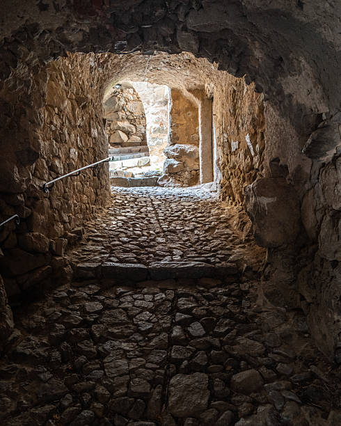istock Passageways at Sant'Antonino in Corsica 2221277905