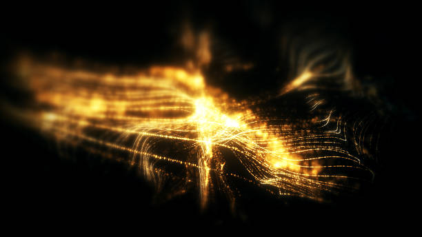 istock Abstract particle motion with vibrant colors 2221280426