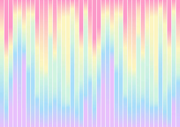 Pastel Rainbow Stripes A vibrant and cheerful image featuring vertical pastel rainbow stripes, perfect for adding a touch of whimsy and color to any project.