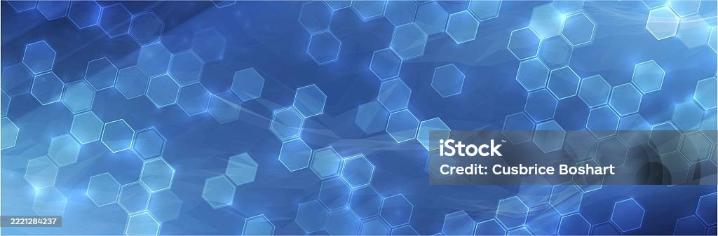 Human Library Vector Graphics Blue Hexagon Pattern Abstract Background Stock Illustration - Download ...