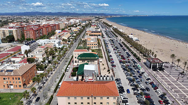 istock Las Arenas Beach At Valencia In Valencian Community Spain. 2221286625