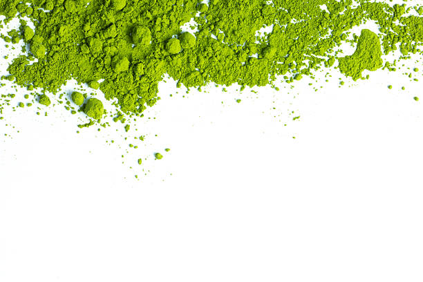 istock powder of matcha isolate on white, high quality image 2221292024