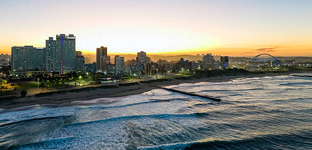 istock Durban Evening Cityscape 2221293081