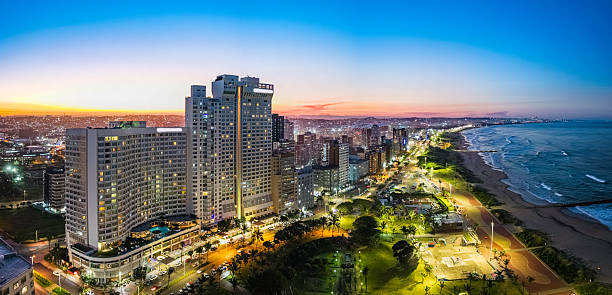 istock Durban Evening Cityscape 2221293088